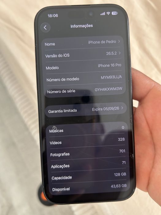 Iphone 16 pro usado