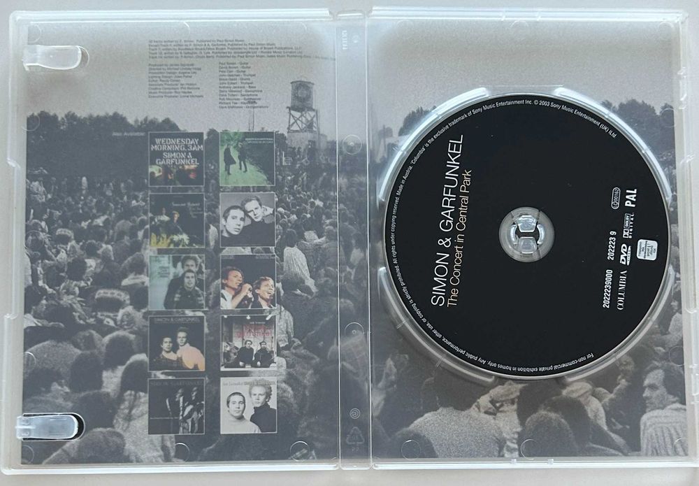 Simon & Garfunkel - The Concert in Central Park - 1981 - DVD
