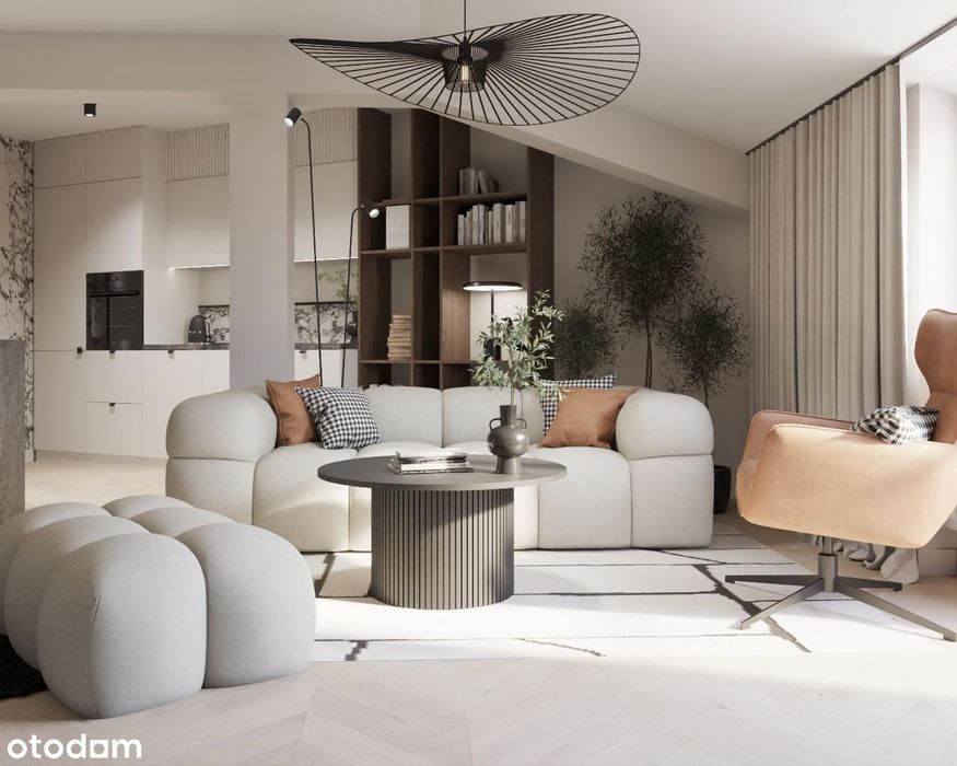 Przestronne mieszkanie 82,8m² przy Rynku | 4 pokoje| Projekt wnętrza |