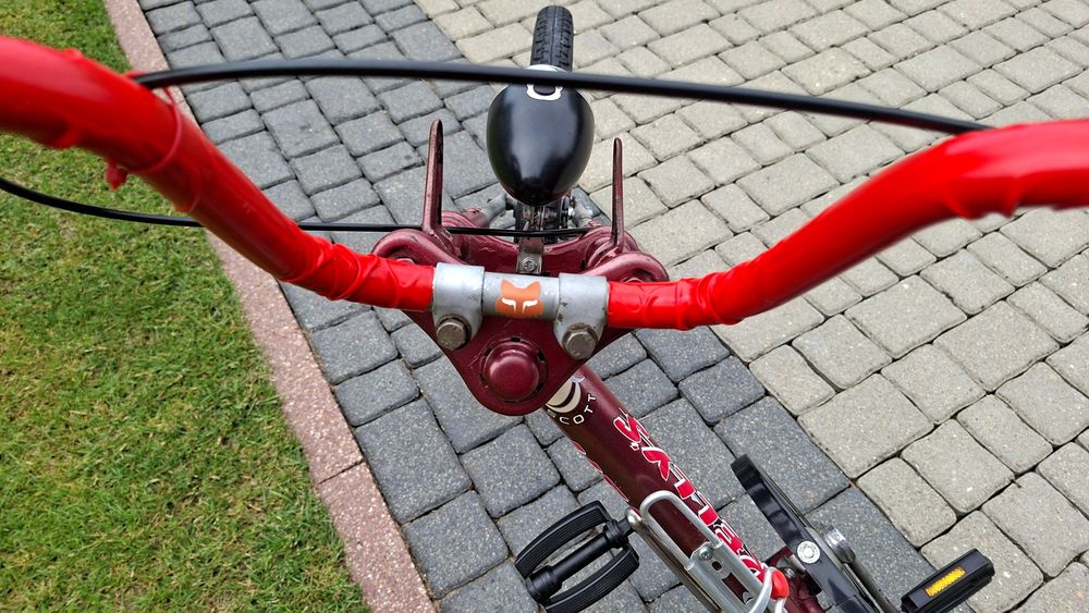 Rower typu Chopper samoróbka