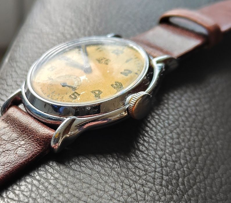 Zegarek męski Glashutte GUB unikatowy vintage lata 50