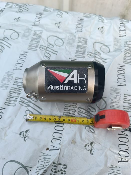 Ponteiras de escape universais 51mm para mota