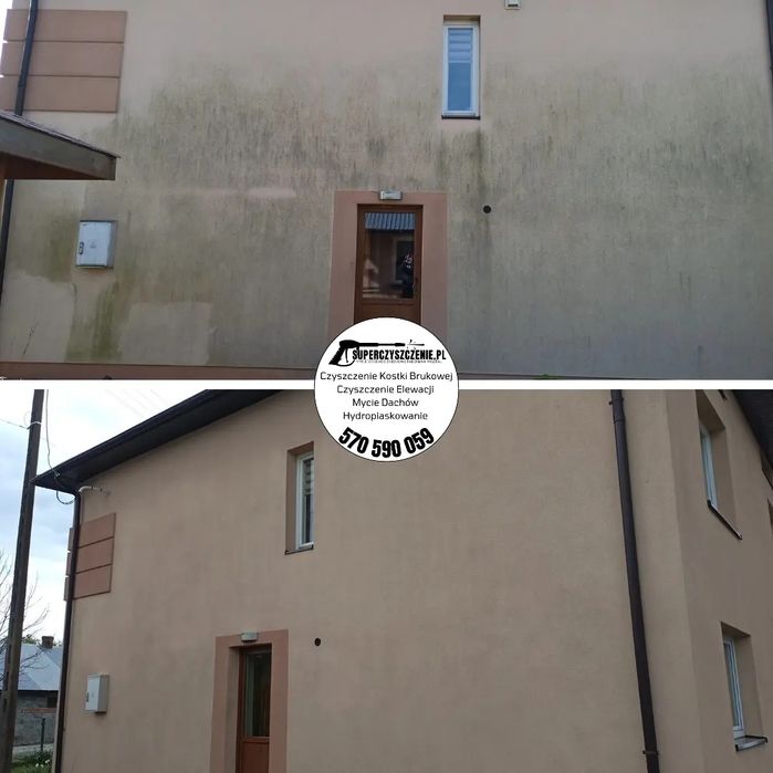 Czyszczenie Dachów Kostki Brukowej Malowanie  Elewacji Lubaczów