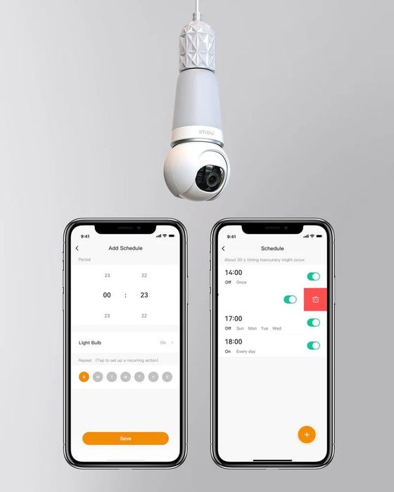 CAMERA WI FI IMOU - BULB CAM - TIPO LAMPADA