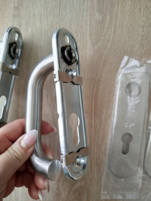 Metalowa klamka kpl