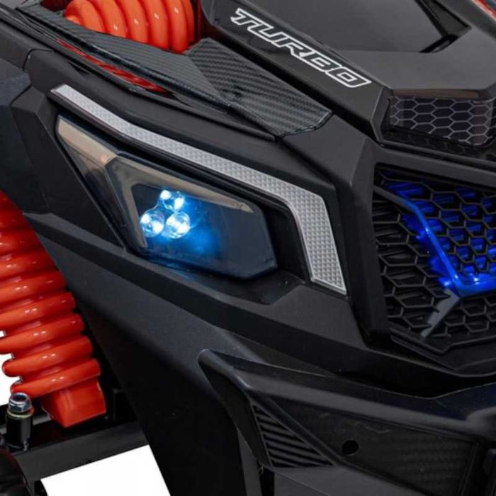 BUGGY UTV OFF-ROAD 4x4 Auto na Akumulator 24V 7Ah 4x200W EVA CZARNY