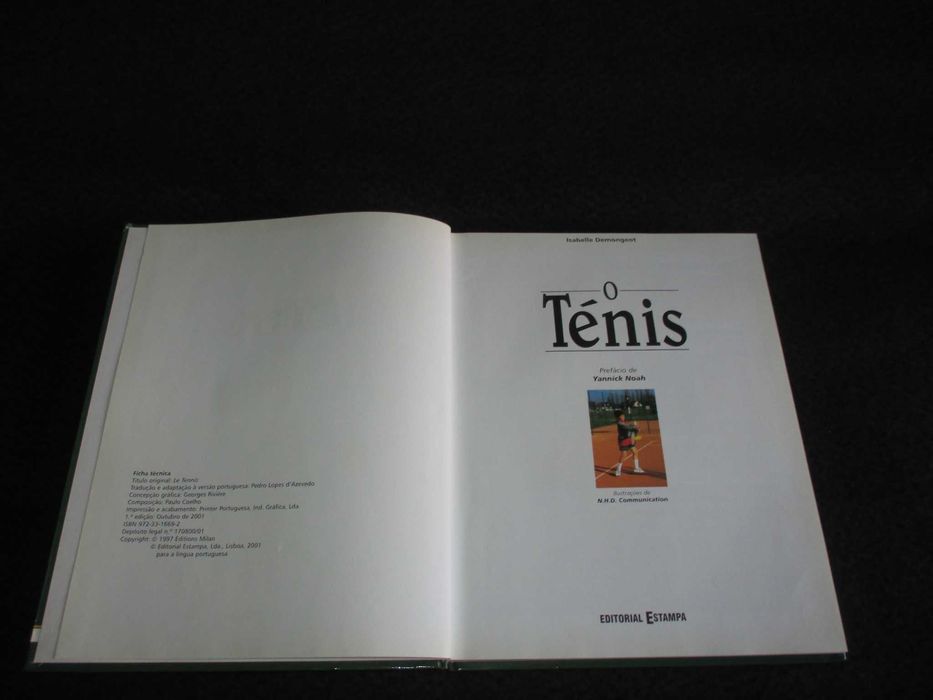 Livro O Ténis Isabelle Demongeot Bezault