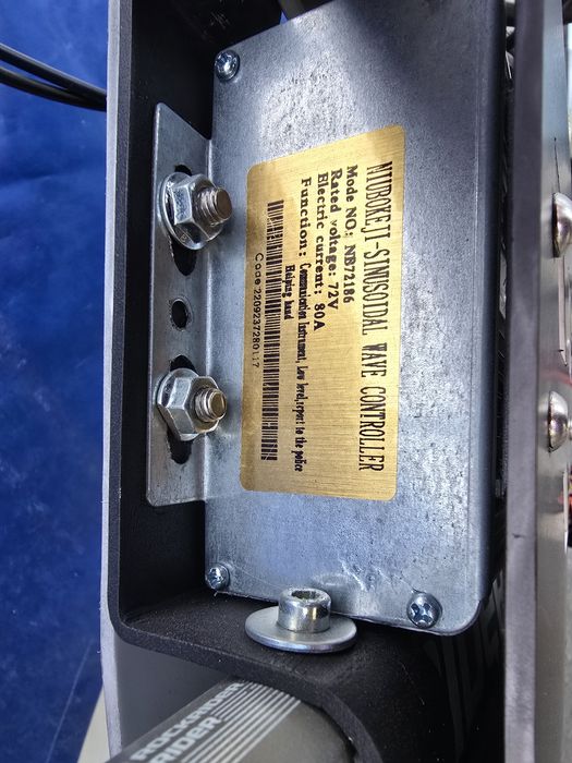 Bicicleta elétrica 3000W completa mas inacabada