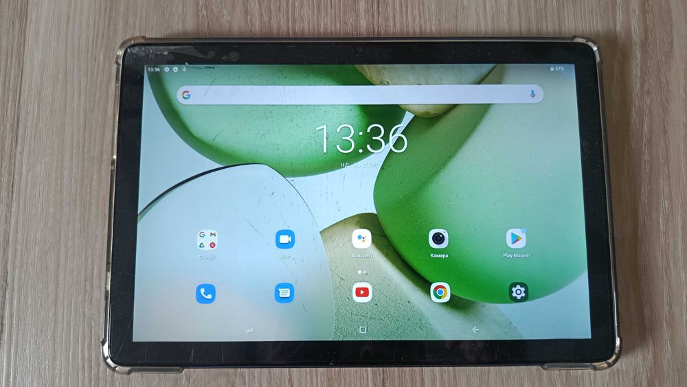 Б/В Планшет Doogee T10 Neptune Blue 8/128 10.1", битий тач