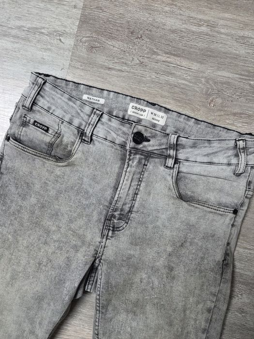 Skinny męskie S/M szare