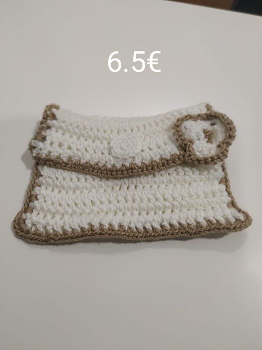 Carteiras em tricô apartir de