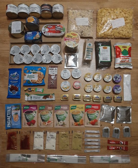 Racja żywnościowa - konserwy - Sokołów
Wojskowa racja żywnościowa - ko