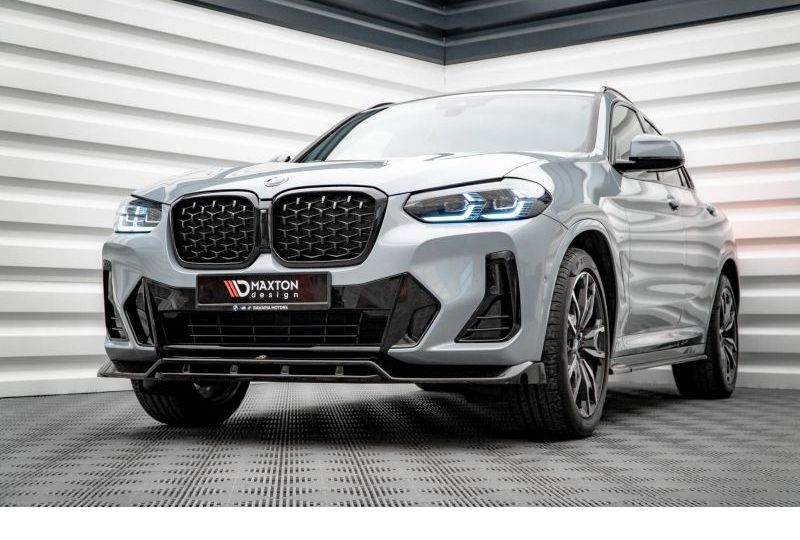 SPOILER / LIP DIANTEIRO V1 PARA BMW X4 PACK M G02 2021-