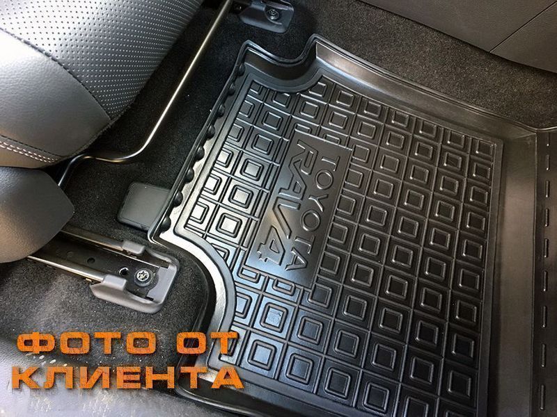 Резиновые коврики в салон Toyota Rav-4 NEW (2019-) / Camry 50-70 USA