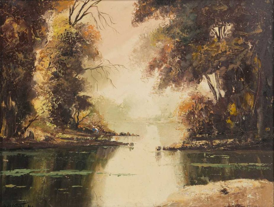 Augusto Gomes Martins (1924/1994) "Paisagem"