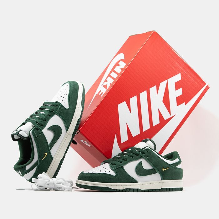 Кросівки Nike SB Dunk Low Metallic Green premium | Кроссовки Найк чоловічі жіночі