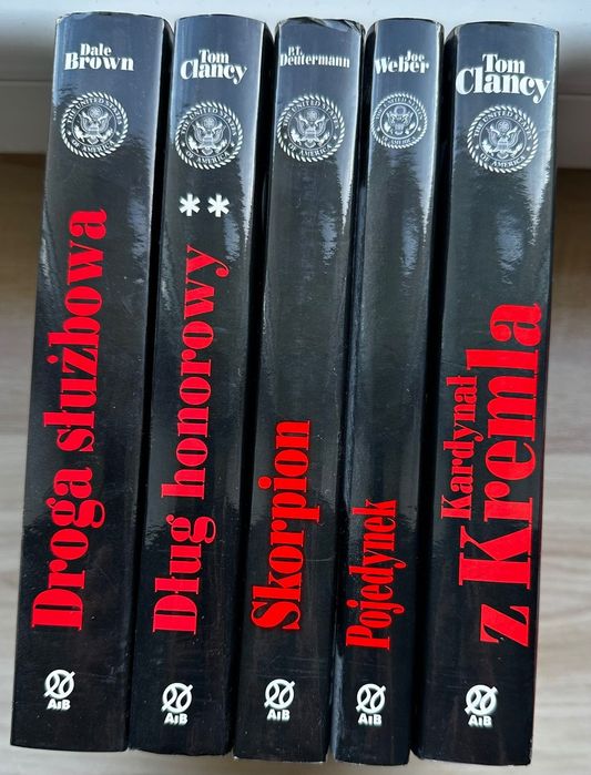 Książki "Czarna seria" AiB