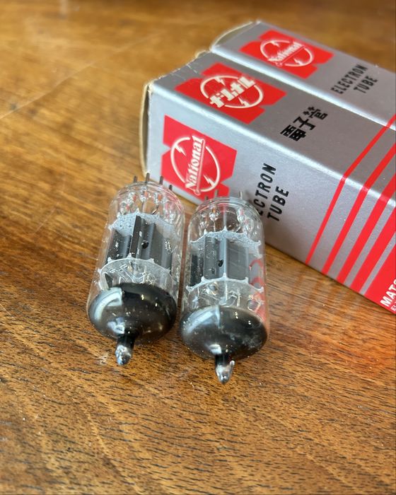 Ecc83 12ax7 NOS Panasonic / Matushita lampy elektronowe