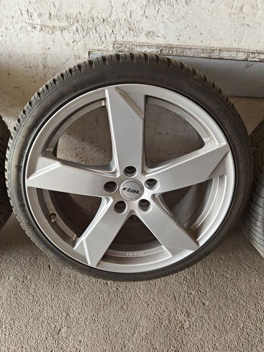 Felgi koła 19" Rial 5x114,3 et50 opony wielosezonowe hankook  235/35 r19