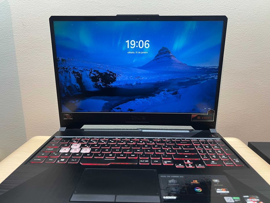 Portátil Gaming ASUS TUF A15 Ryzen 5 NVIDIA GTX RAM:16 GB/512 GB SSD
