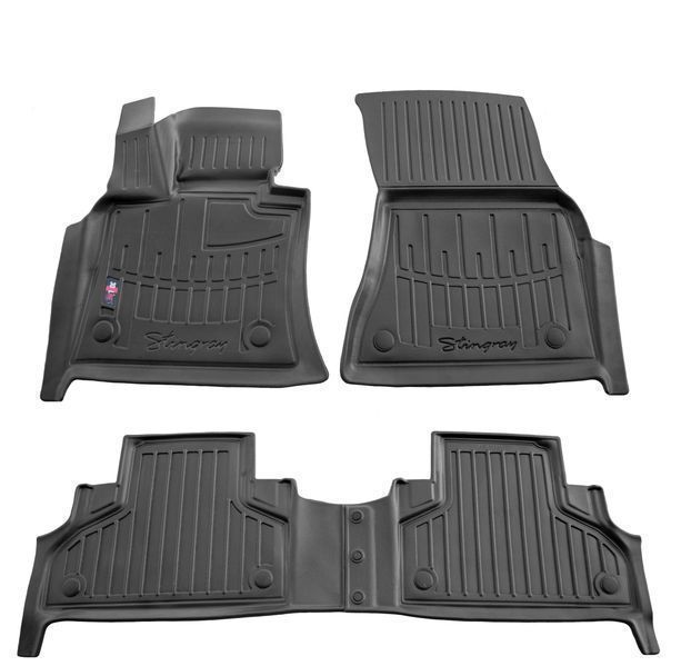 Гумові 3D коврики в салон БМВ BMW 3 (E90/E91) /5 (E39)