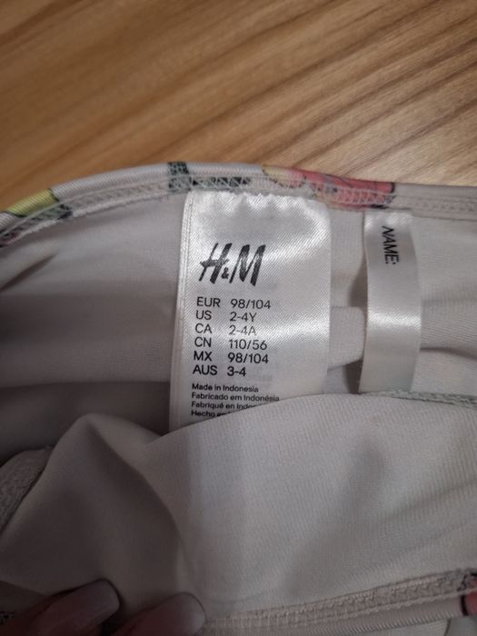 Majtki kąpielowe dla dziewczynki 98/104