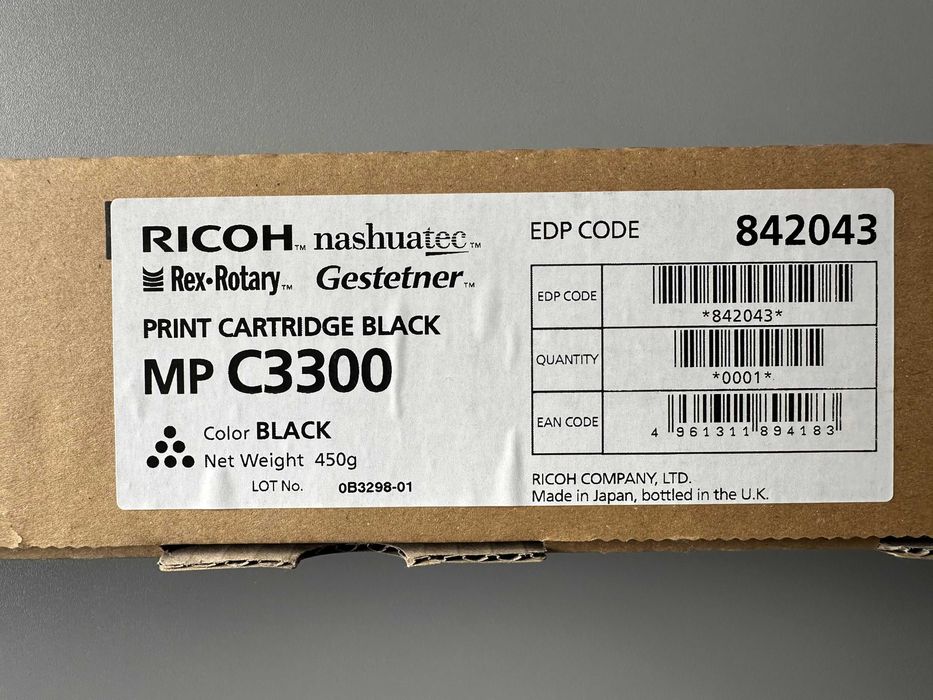 Tonery ROCOH MP C3300, 1205, MP C2800/C3300 - od 30 zł