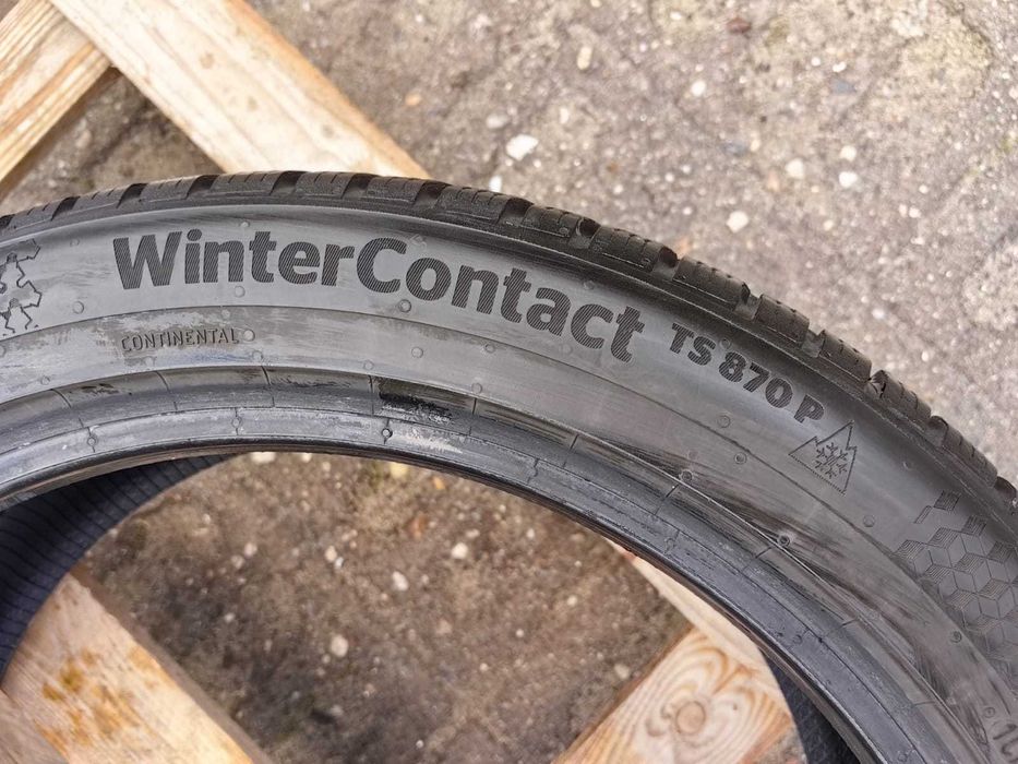 4x opony zimowe 225 45 R18 95V M+S Continental KOMPLET zima 1 NOWA VW