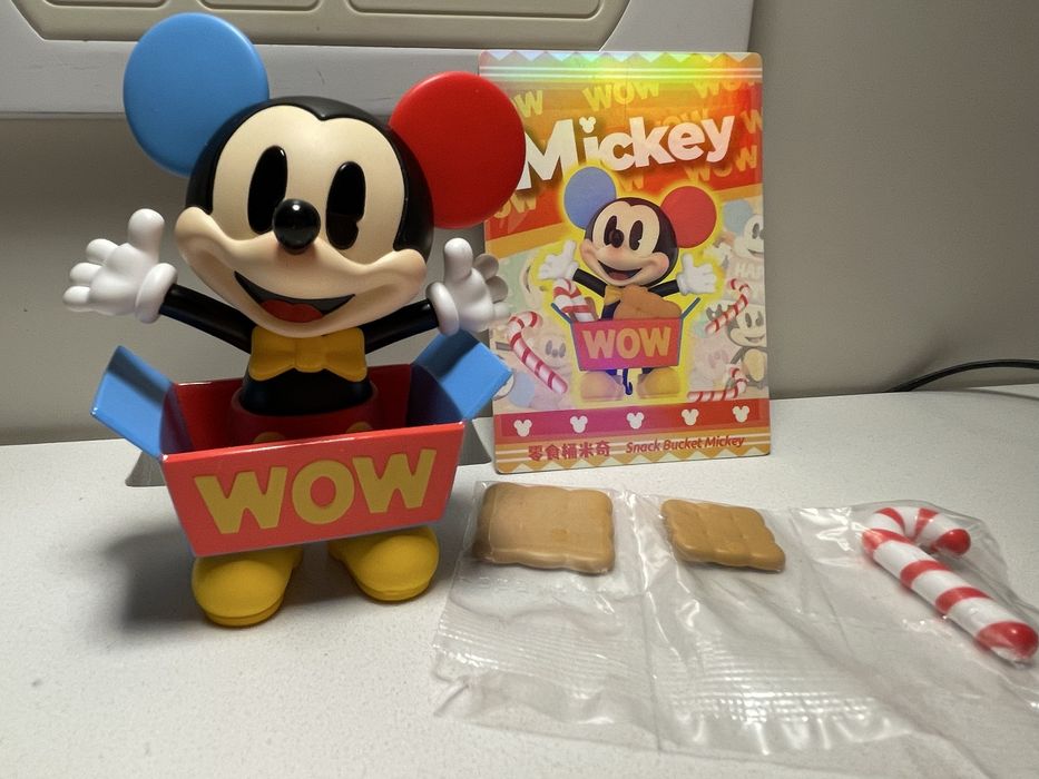 Pop Mart Skullpanda mickey snack bucket.