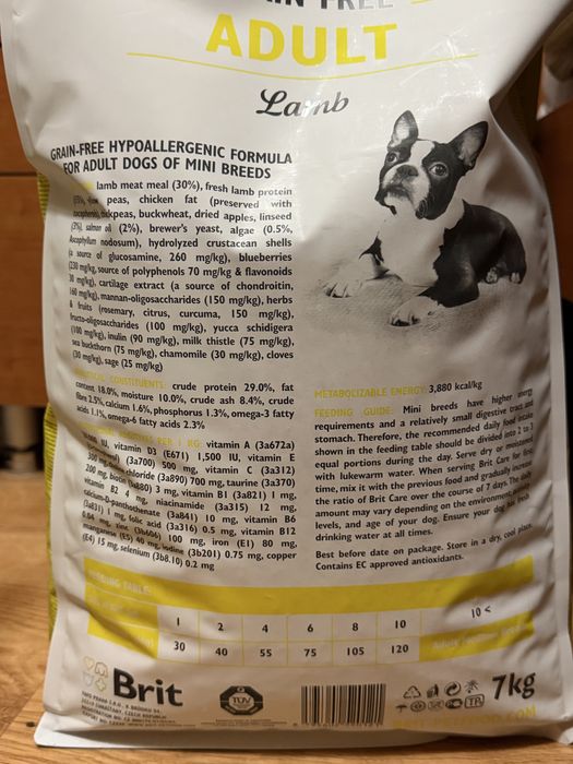 Karma brit care mini grain free adult lamb