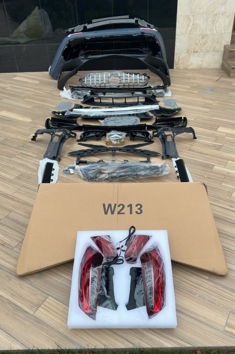 Обвес, рестайлинг E63 AMG 2021+ для Mercedes E-Class W213 2016-2020 г.