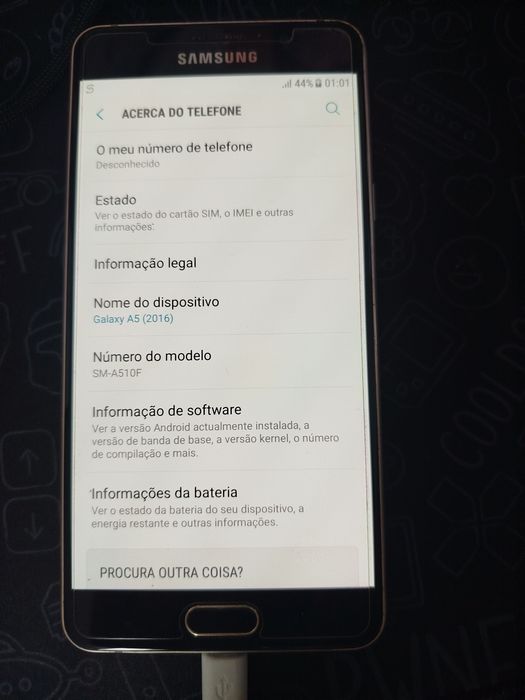 Samsung A5 2016 Dourado