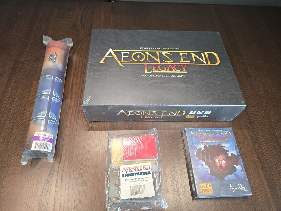 Aeon's End Legacy Kickstarter (Folia) + Buried Secrets + Mata + KS Exclusives (EN)