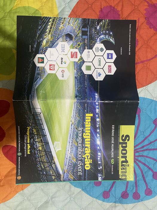 Inauguracão estádio Alvalade XXI ronaldo