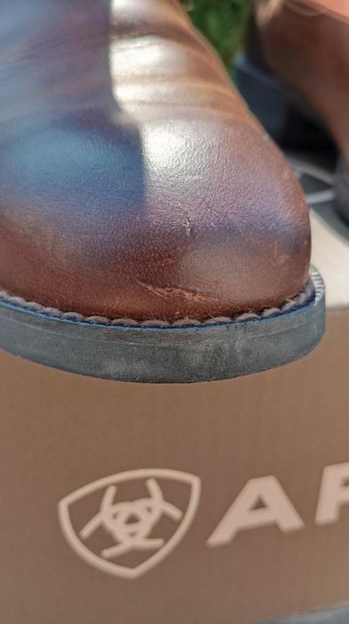 Botas de couro / botas cowboy