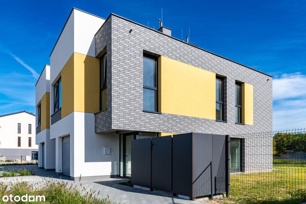 Nowoczesne 62 m², 2 poziomy, ogródek