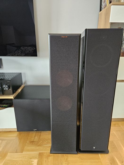 Klipsch RP 280F stan jak NOWE czarny GWARANCJA