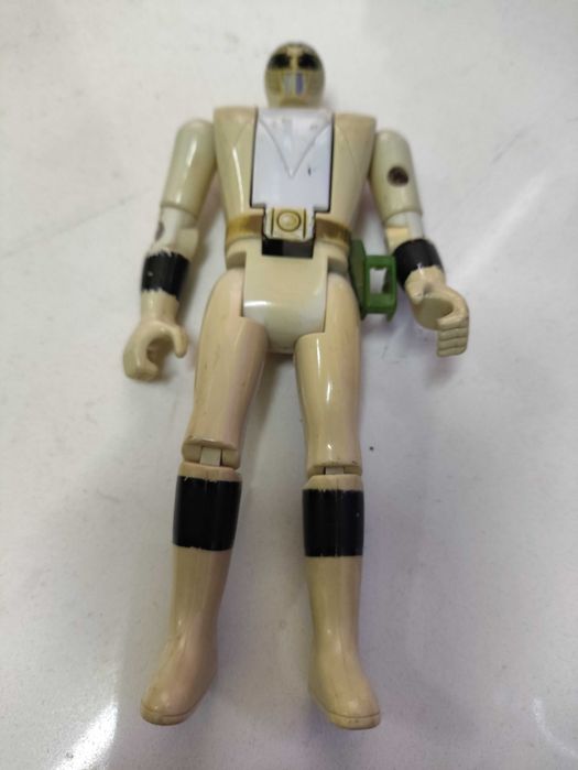 Boneco Power Rangers Branco Vintage Banday 1983