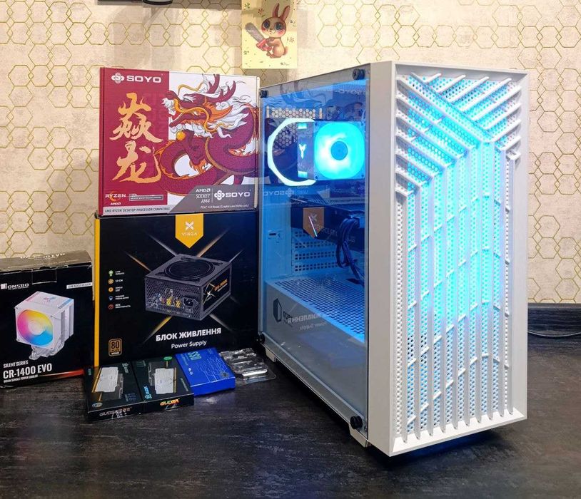 Ігровий ПК Ryzen 7 5700X RTX 2070 Super 8GB 32 DDR4 8|16 ядер AM4 B550