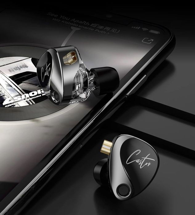 KZ Castor Bass – навушники з подвійними драйверами та тюнінгом