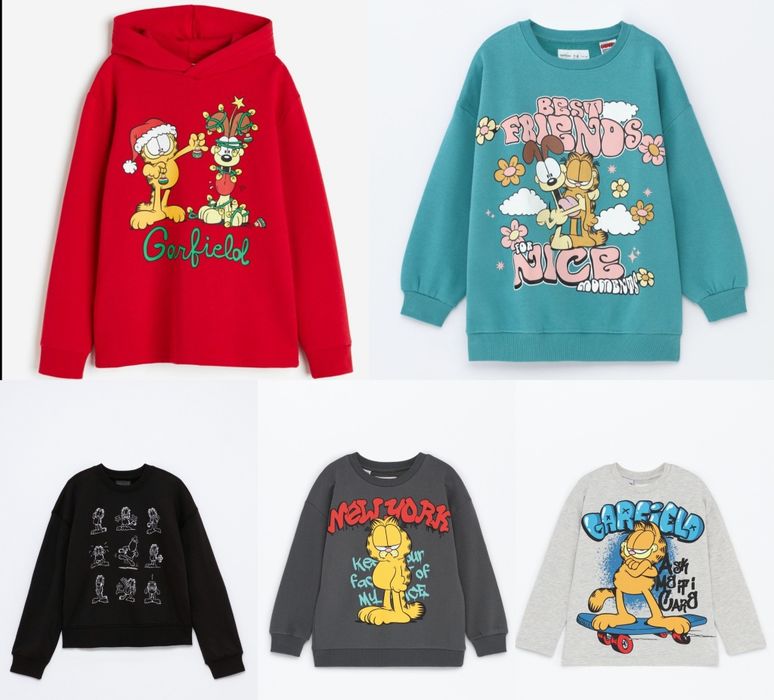 Camisola Nickelodeon Garfield (novas)