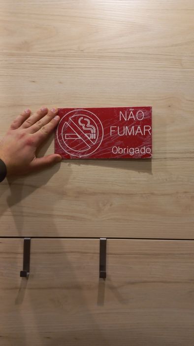 Sinalética Não Fumar
