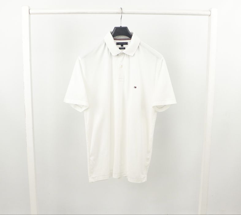 Чоловіча POLO Футболка Tommy Hilfiger White