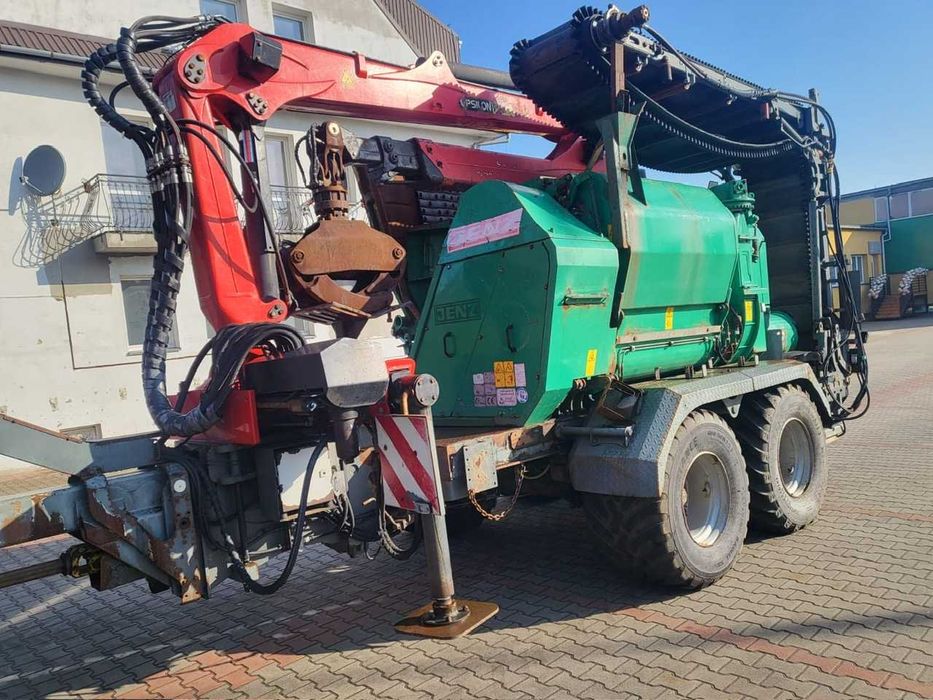 Rębak Jenz 582 z Massey Ferguson 8680 komplet