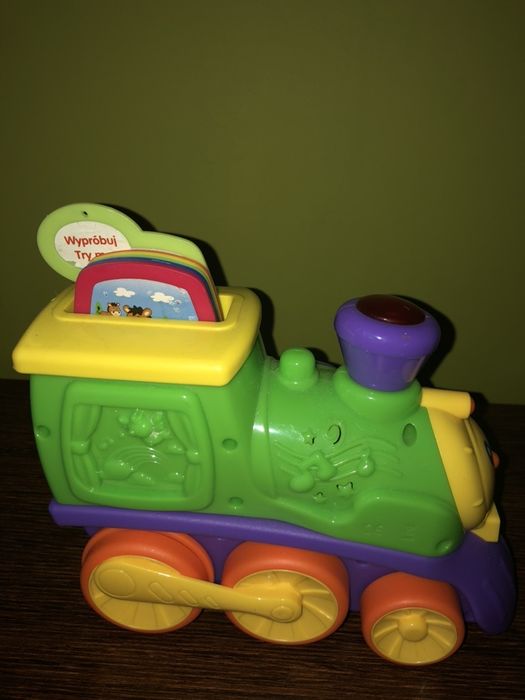 Edukacyjny pociąg interaktywna ciuchcia Dumel angielski