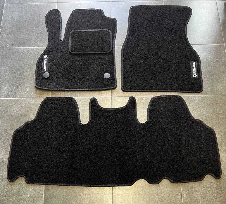 Ворсові коврики для Рено\ Renault Kangoo\ Koleos\ Laguna\ Megane \ Zoe\ поліки текстильні