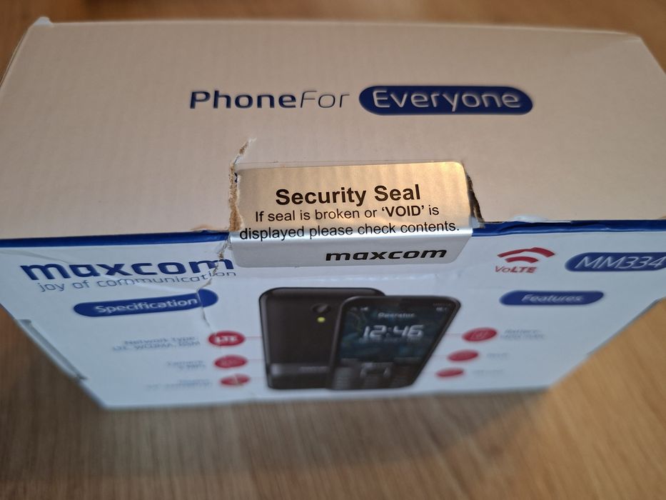 Telefon komórkowy MAXCOM MM334