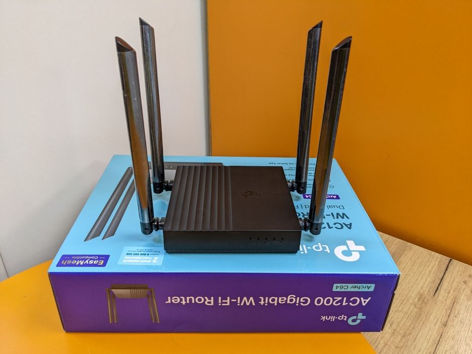 Wi-Fi Роутер TP-Link Archer C64 AC1200