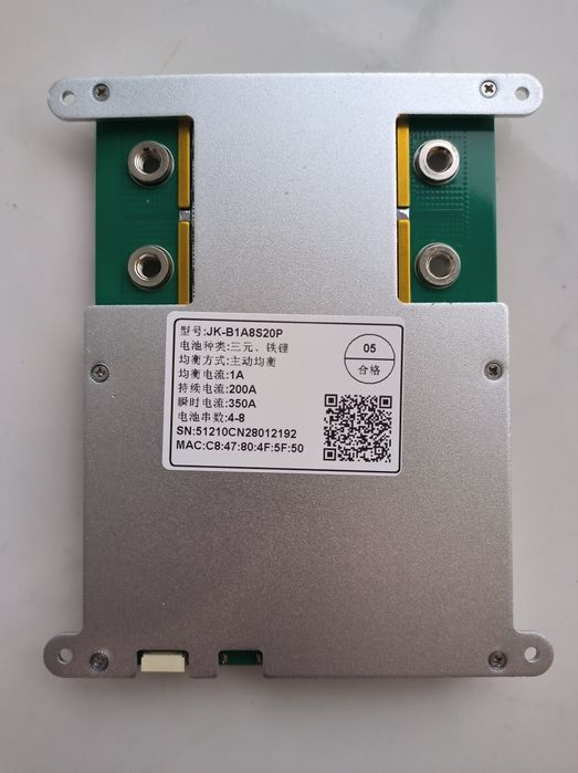 В НАЯВНОСТІ! JiKong BMS JK-B1A8S20P 3s-8s 200A з Bluetooth