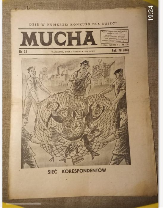 Mucha  czasopismo satyryczne różne numery